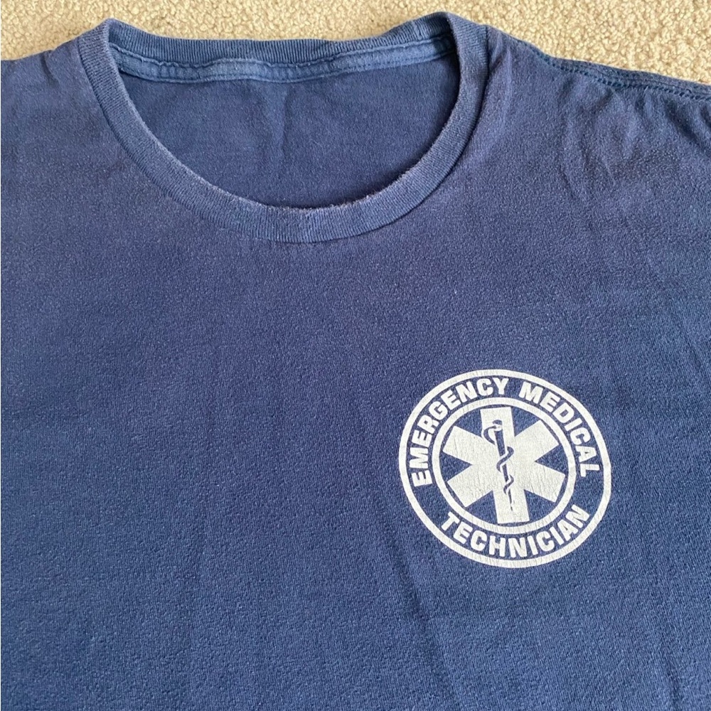 Emergency Medical Technician Blue T-Shirt